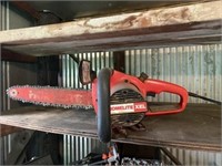 Electric Homelite chainsaw