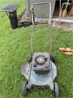 Old lawn mower. Does not work correctly. We