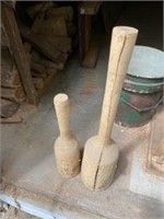 Wood mallets
