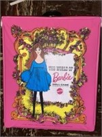Vintage Barbie case and Barbies with accessories