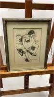 Ballerina by Moses Soyer framed print