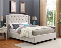Roundhill Furniture Nantarre Upholstered Bed