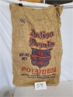 Antigo Potato Burlap Bag