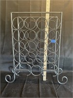 metal wine rack