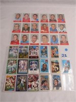 FOOTBALL CARD LOT: