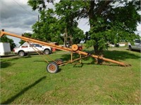 Grain Auger on Wheels