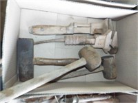 Hammers, Hand Axe, Old Pipe Wrench