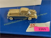 1953 Nash gold plated model cars