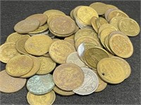 Lot of (80) Gaming Tokens"