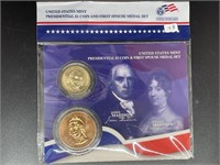 James Madison Presidential Dollar and First Spouse