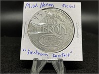 M.W. Heron “Southern Comfort” Medal"