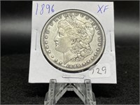 1896 	Morgan Silver Dollar