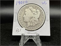 1901-O	Morgan Silver Dollar