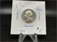 1961 Proof Nickels