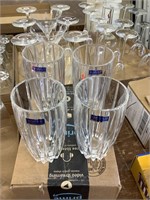 4 Marquis crystal glasses