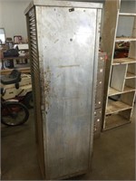 Homemade steel cabinet 70” tall x 27” wide x 20”