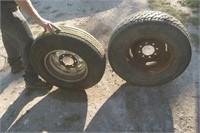 2 Rims and Tires
