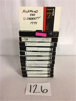 Home Recorded 2002 Nascar Races VHS