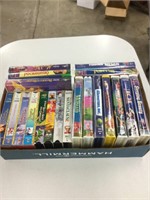 Lot of Disney and children’s VHS tapes