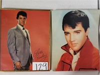 Framed Elvis Poster & Cardboard Poster