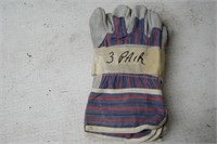 3 Pairs of gloves