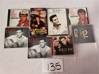 Small Elvis Calendars, CDs, Movie, VHS