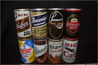 Vintage WI beer cans: Huber Barker's Island +