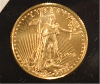 APMEX BU 1999 1/10 Ounce Gold American Eagle #4