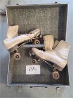 Vintage Rokler Skates in Case