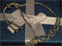 Swarovski Sky Blue Topaz Crystal bracelet