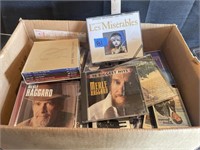 Large box of cds