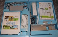 Nintendo Wii Game System w/ Fitness & WiiPlay