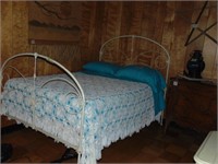 Antique Rod Iron Bed