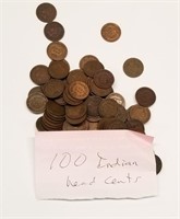 100 Indian Cents (Many Culls)