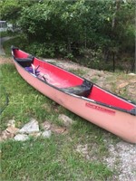 Coleman 18ft Fiberglass Canoe