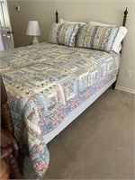 Ethan Allen Full Size 4 Poster Bed