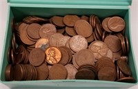 Container of Small Cents Mixed (Most Appear to be