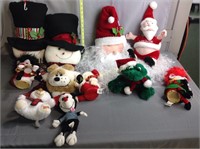 Christmas plush toys/decor