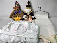 Sheets, Vermont teddy bear wizard and birthday
