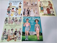 Paper dolls including Kate Greenaway, First