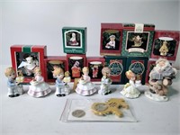 Porcelain ornaments Hallmark -Santa Claus- the