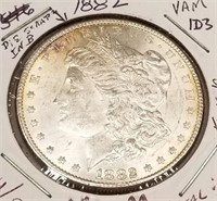 1882 Silver Dollar BU