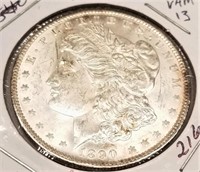 1890-O Silver Dollar BU