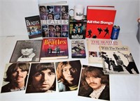 Beatles Lot - Books, DVDs, VHS, Mug, Photos