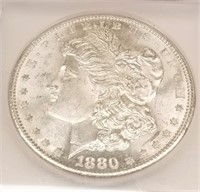 1880-S Silver Dollar ICG 63