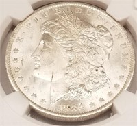1884-O Silver Dollar NGC 64