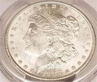1887 Silver Dollar PCGS 62
