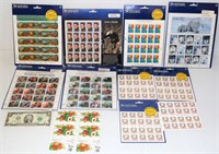 1998 Mint US Stamp Sheets $78.95 FV
