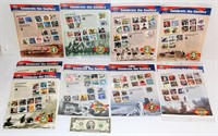 9 Sheets Celebrate the Century US Stamps $43.95 FV