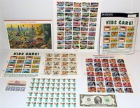 1991-94 US Mint Stamp Sheets $75.10 FV